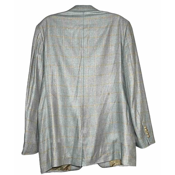 Ibiza Mens Blazer Sport Coat Two Button Jacket 38R Silk Causal Blazer‎ - Picture 7 of 8